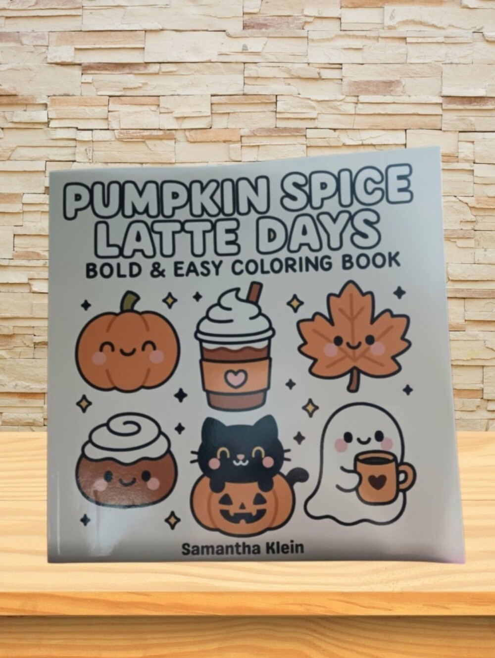 Fall Coloring Book Pumpkin Spice Latte Days